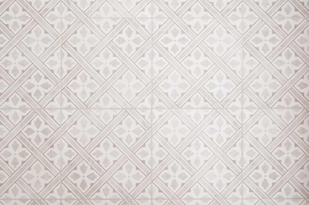 patterned porcelain floor