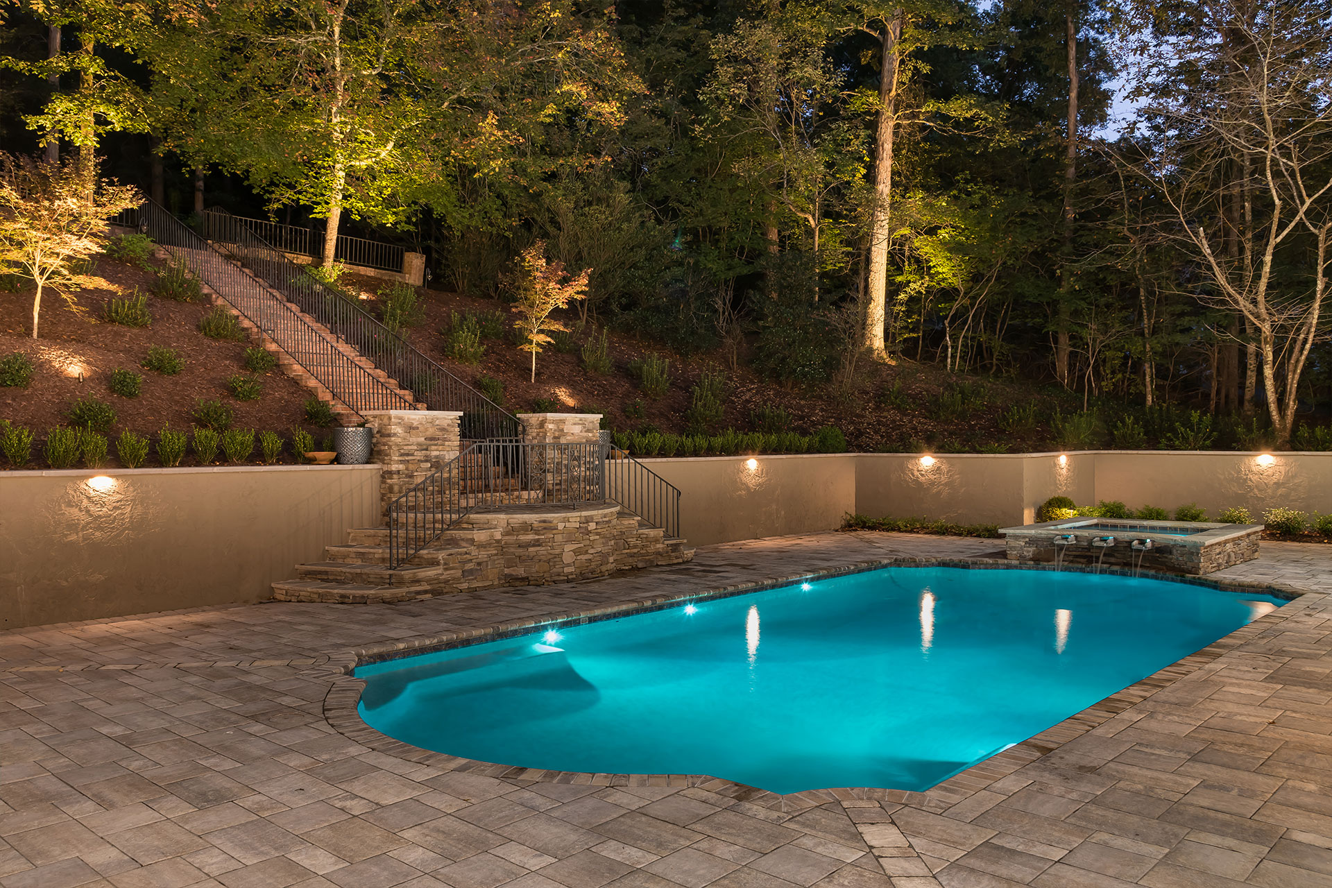 A Refreshed Pool Landscape