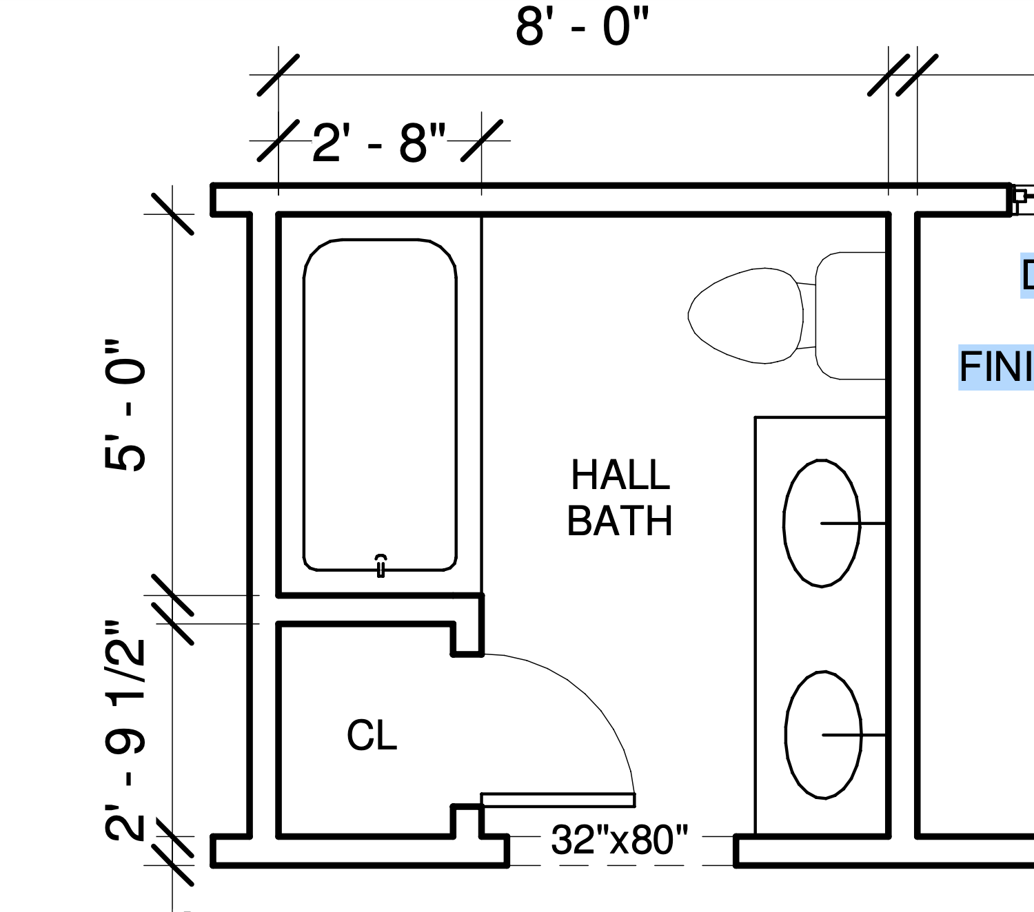 bathroom plan