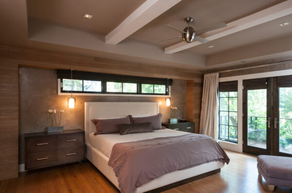 Contemporary style bedroom