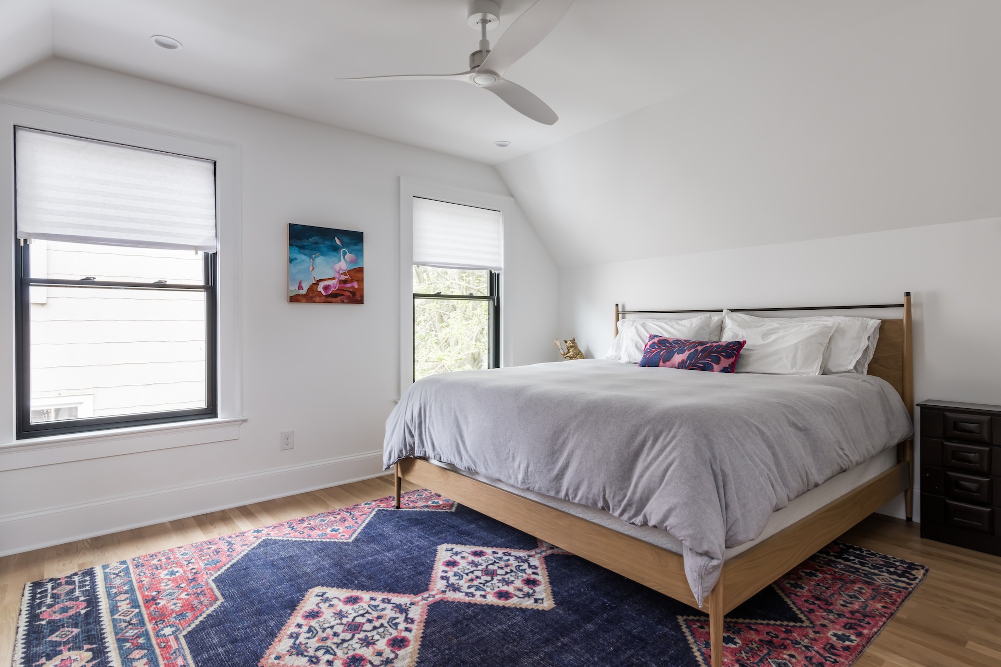 cozy attic bedroom renovation