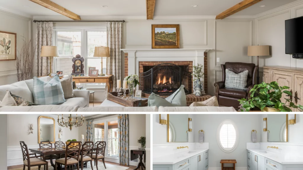 Collage of recent home remodeling projects