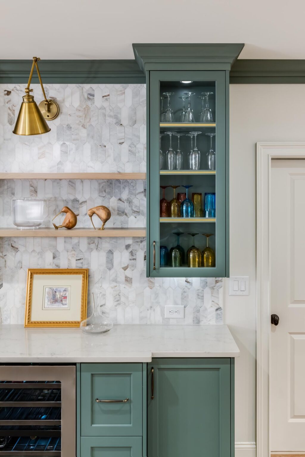 Dunwoody Elegant Basement Kitchen Innovative Design + Build