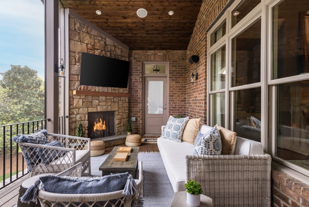 10 Ways To Improve Your Outdoor Living Space screened-in porch