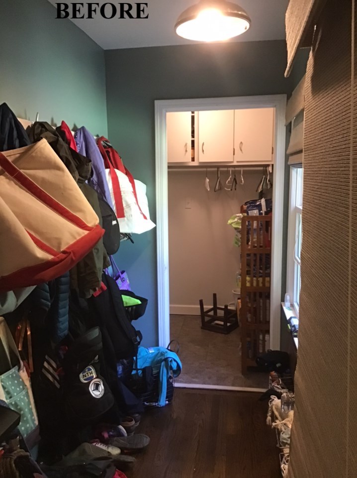 laundry mudroom butler's pantry renovation