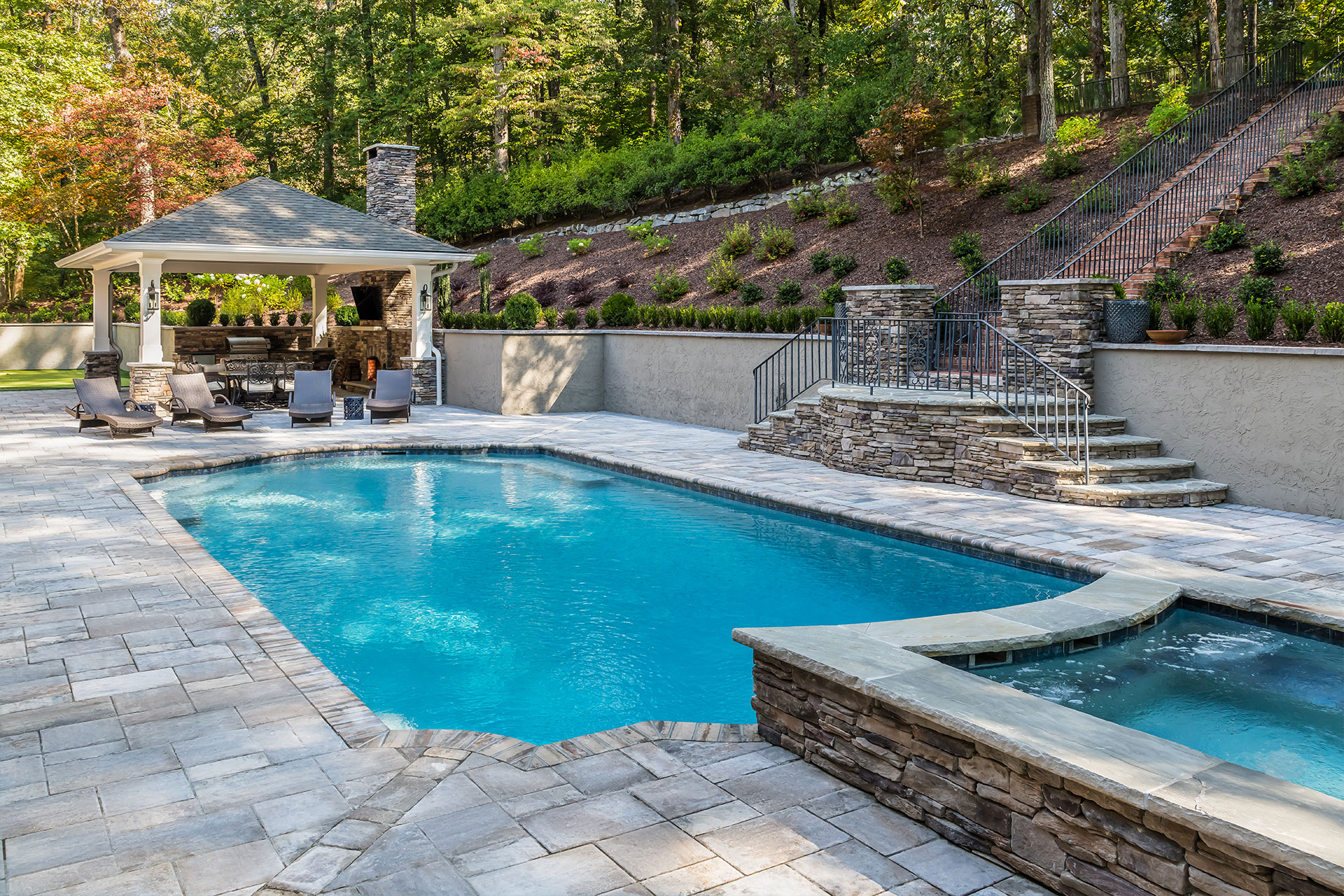 A Refreshed Pool Landscape