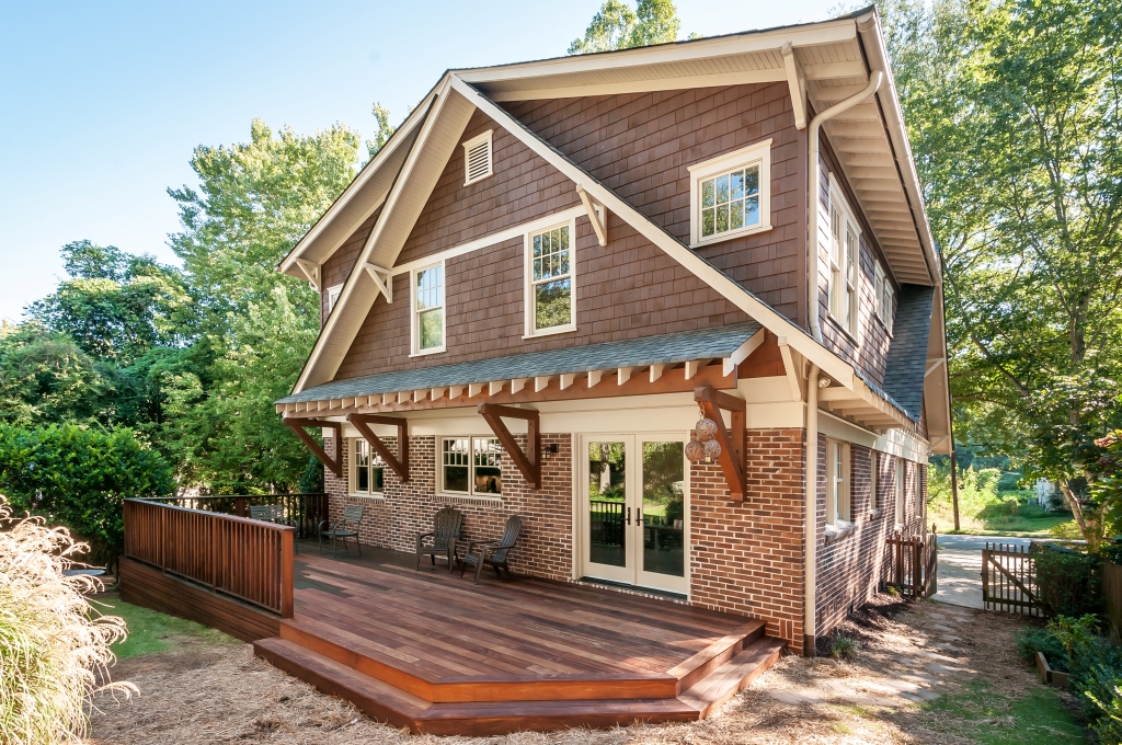 New deck added to Candler Park home