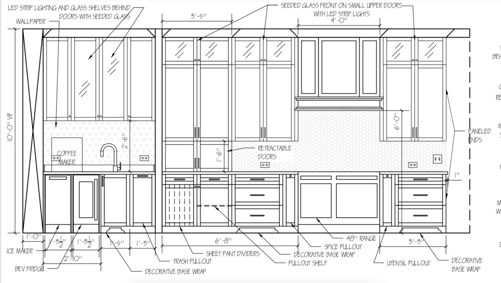 Kitchen Remodel With Custom Storage