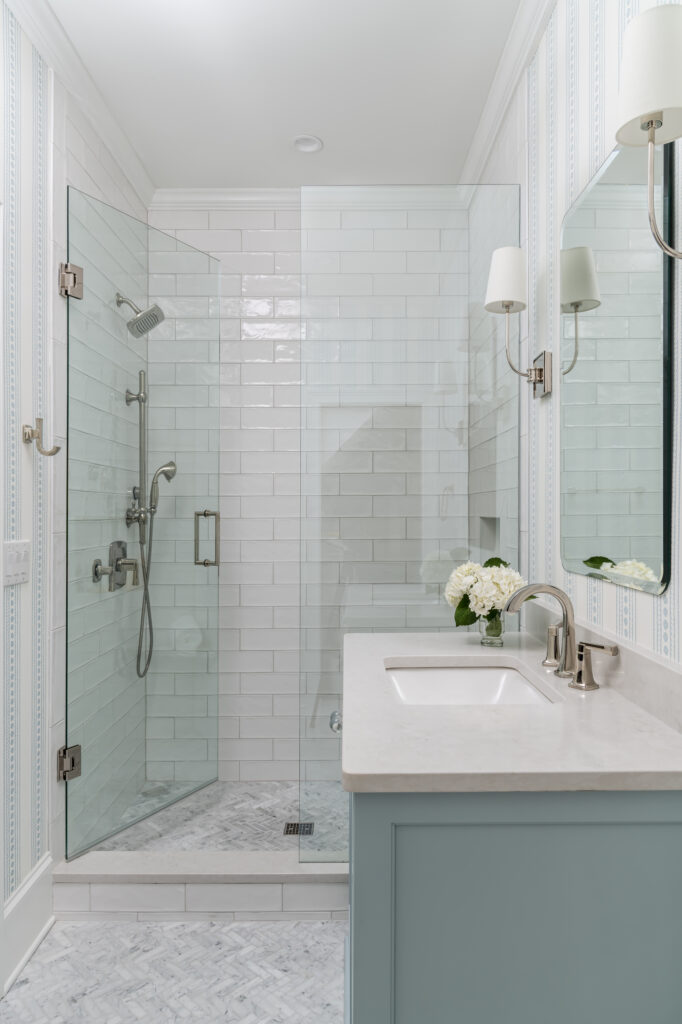 make your guest room a luxury guest suite walk-in shower