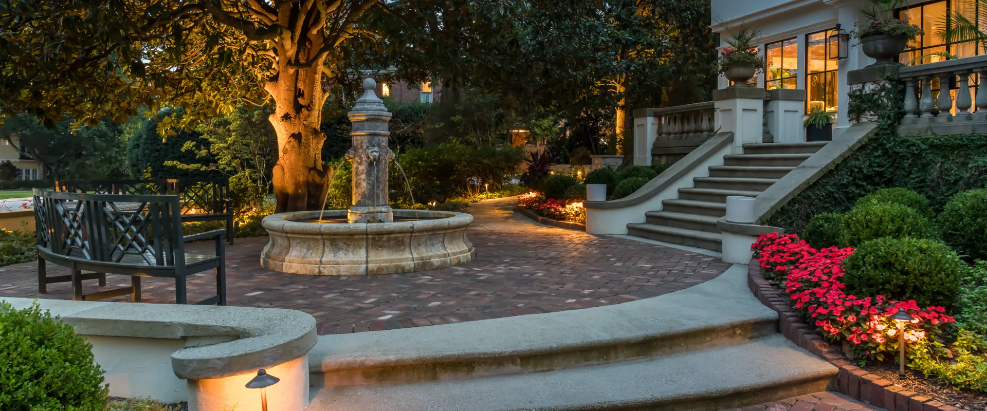 outdoor patio and hardscaping