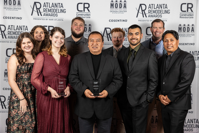 innovative design build atlanta winning awards at NARI atlanta for renovations and remodeling