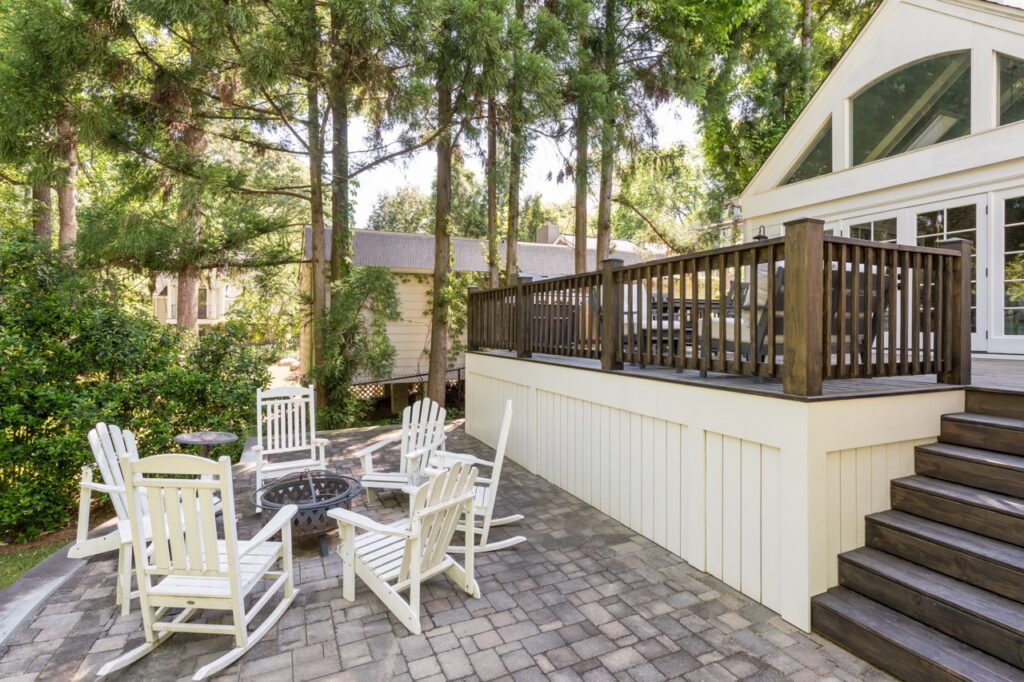 fire pit terrace